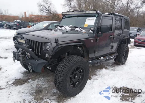 2016 Jeep Wrangler Unlimited Sport z USA, uszkodzony, nr VIN 1C4BJWDG4GL337215